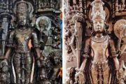 हरियाणा – बाघनकी गांव में खुदाई के दौरान 400 वर्ष पुरानी धातु की तीन मूर्तियां मिलीं 
